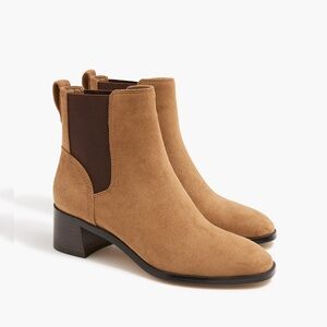 J. Crew Brown Suede Ankle Boots